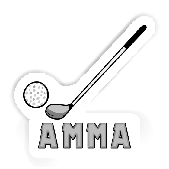 Sticker Golf Club Amma Image