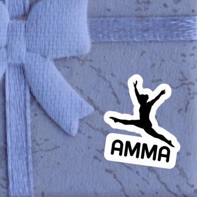 Amma Sticker Gymnast Laptop Image