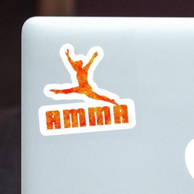 Gymnast Sticker Amma Gift package Image