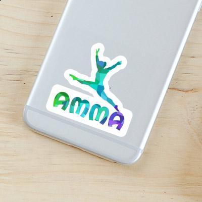 Sticker Gymnastin Amma Notebook Image