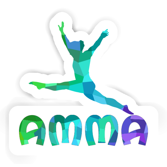 Sticker Gymnastin Amma Laptop Image