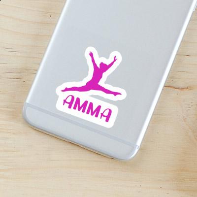 Sticker Gymnast Amma Notebook Image