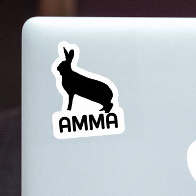 Autocollant Amma Lapin Laptop Image