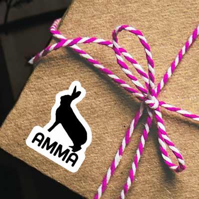 Rabbit Sticker Amma Image