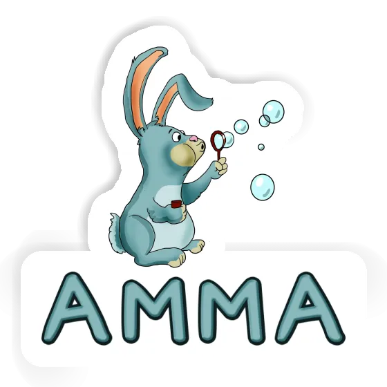 Sticker Amma Rabbit Image