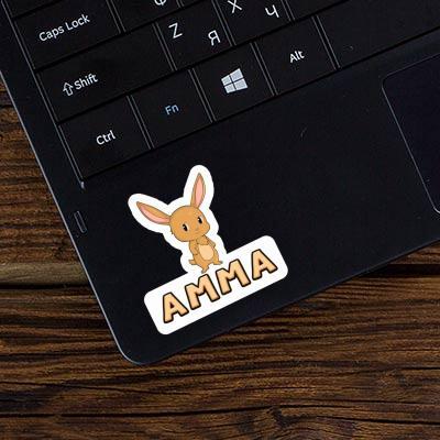 Sticker Amma Hare Notebook Image