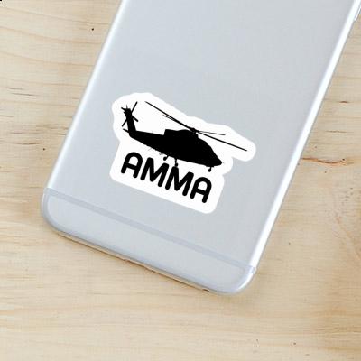 Helicopter Sticker Amma Image