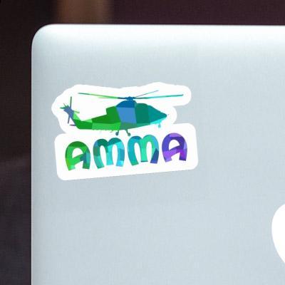 Helicopter Sticker Amma Laptop Image