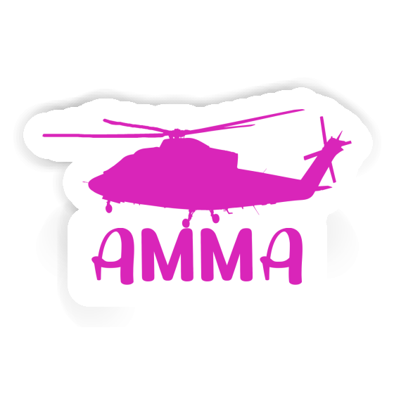 Aufkleber Helikopter Amma Gift package Image