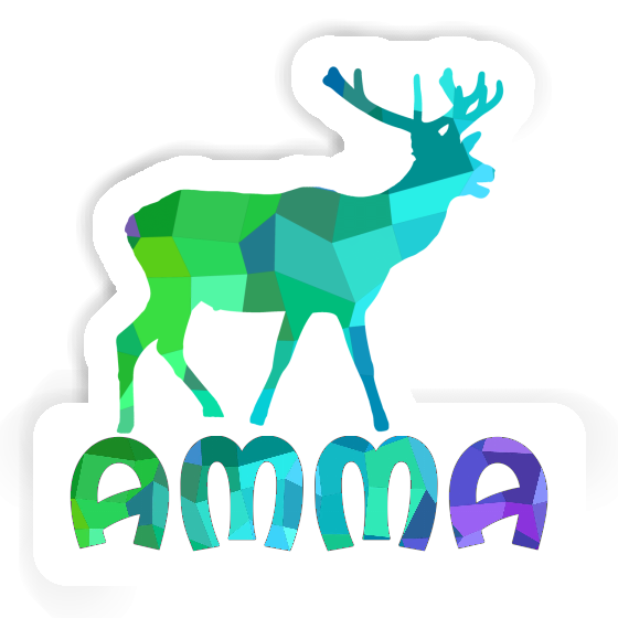 Deer Sticker Amma Laptop Image