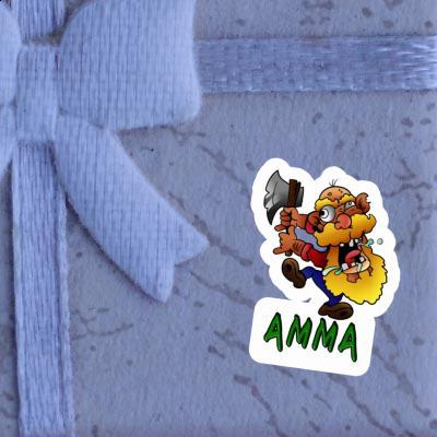 Sticker Amma Lumberjack Gift package Image