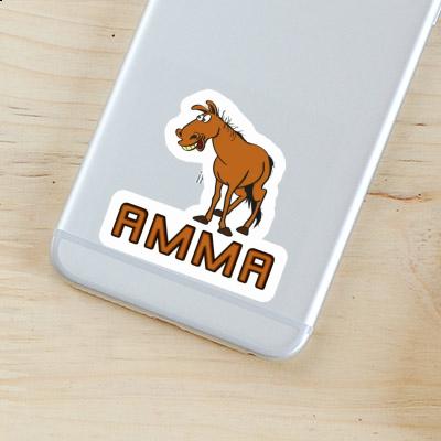 Sticker Pferd Amma Image