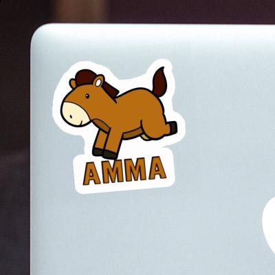 Sticker Amma Horse Image