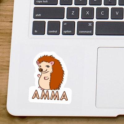 Hedgehog Sticker Amma Gift package Image