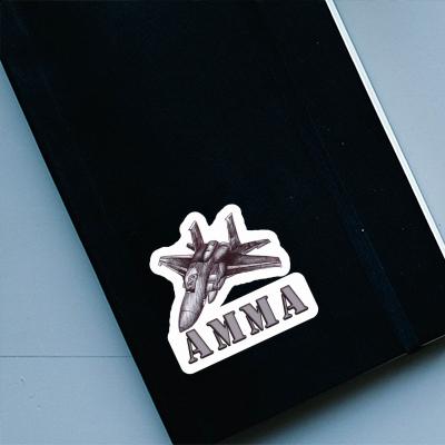 Airplane Sticker Amma Image