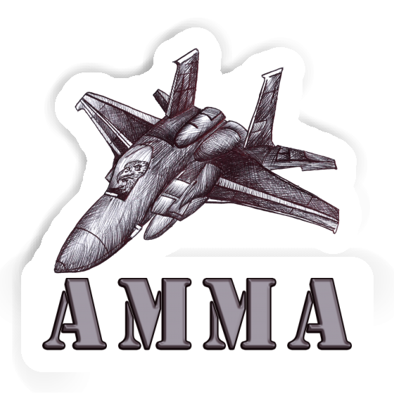 Airplane Sticker Amma Laptop Image