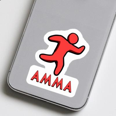 Amma Aufkleber Läufer Image