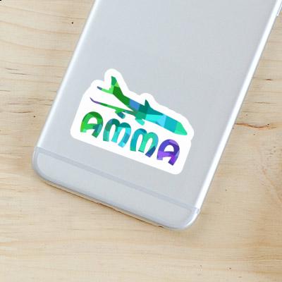 Jumbo-Jet Sticker Amma Notebook Image