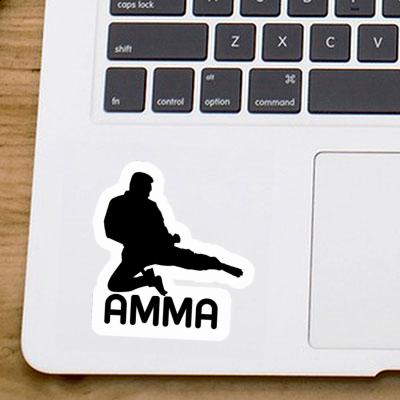 Sticker Amma Karateka Notebook Image