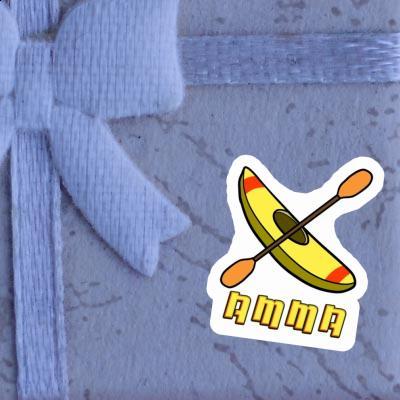 Sticker Amma Canoe Laptop Image