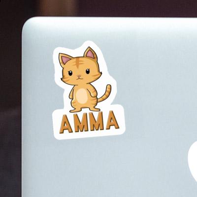 Kätzchen Sticker Amma Laptop Image