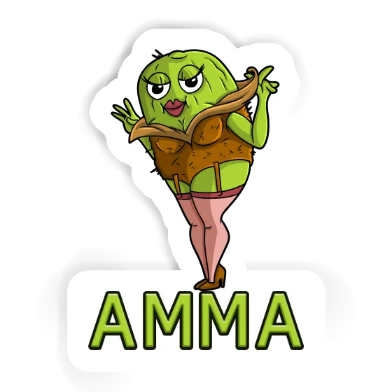 Sticker Amma Kiwi Notebook Image