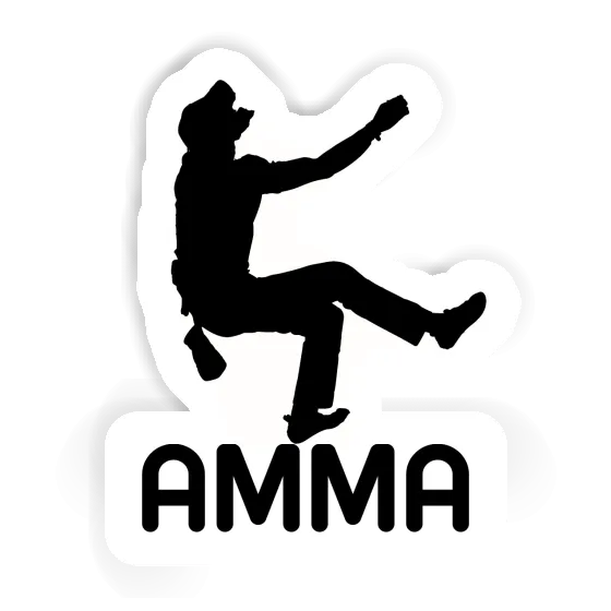 Sticker Amma Climber Notebook Image