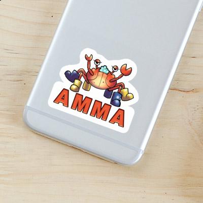 Crab Sticker Amma Image