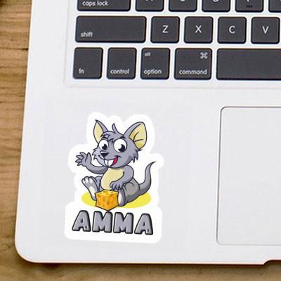 Mouse Sticker Amma Notebook Image