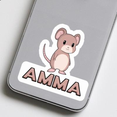 Mouse Sticker Amma Notebook Image