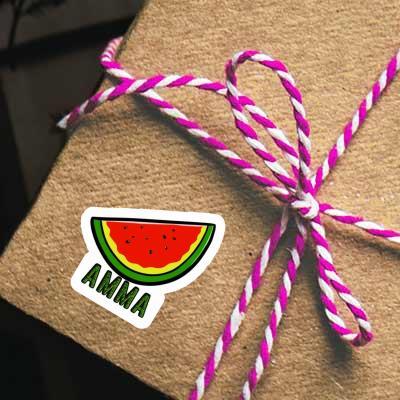 Aufkleber Amma Wassermelone Gift package Image