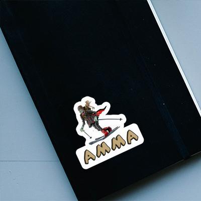 Telemarker Sticker Amma Notebook Image