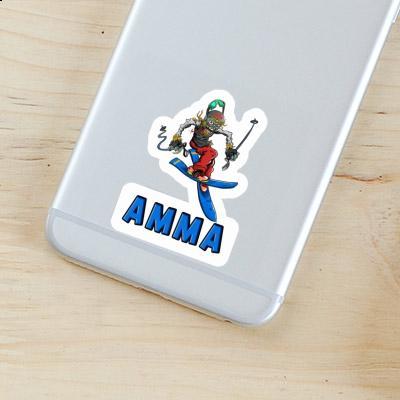 Skifahrer Aufkleber Amma Gift package Image