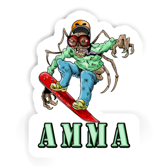 Sticker Amma Freerider Notebook Image