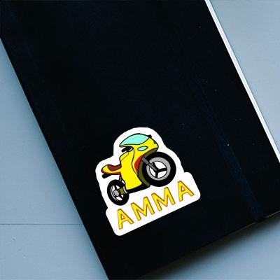 Motorcycle Sticker Amma Notebook Image