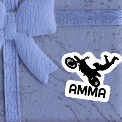 Autocollant Amma Motocrossiste Notebook Image