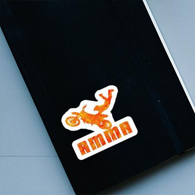 Sticker Motocross Rider Amma Image