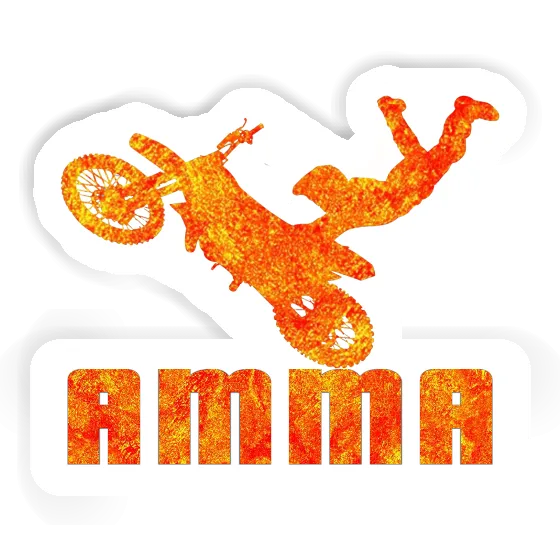 Sticker Motocross Rider Amma Gift package Image