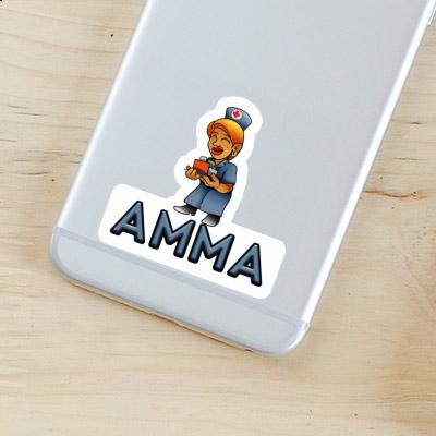 Sticker Amma Pflegefachfrau Laptop Image