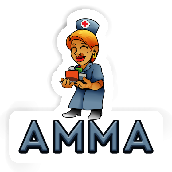 Sticker Nurse Amma Gift package Image