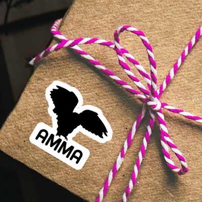 Sticker Amma Owl Laptop Image