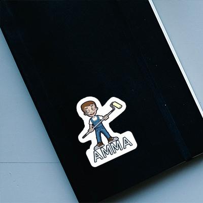 Sticker Painter Amma Notebook Image