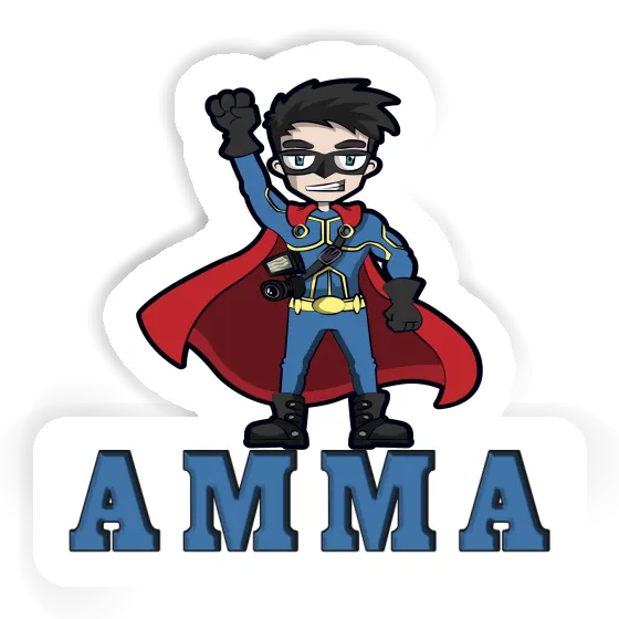 Sticker Amma Photographer Laptop Image