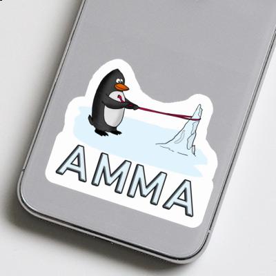 Sticker Penguin Amma Notebook Image