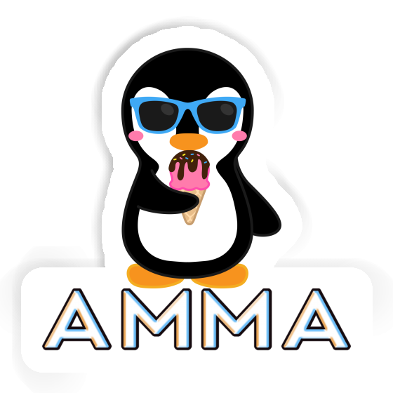 Amma Sticker Ice Cream Penguin Gift package Image