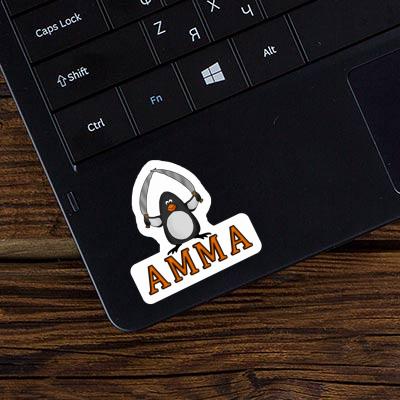 Amma Autocollant Pingouin Notebook Image