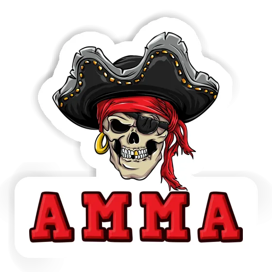 Sticker Amma Pirate-Skull Gift package Image