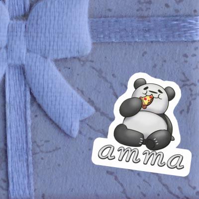 Sticker Amma Panda Gift package Image