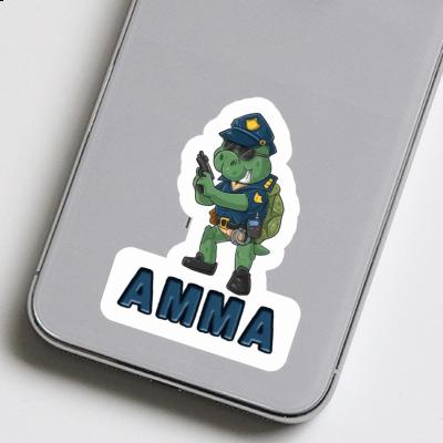 Sticker Officer Amma Image