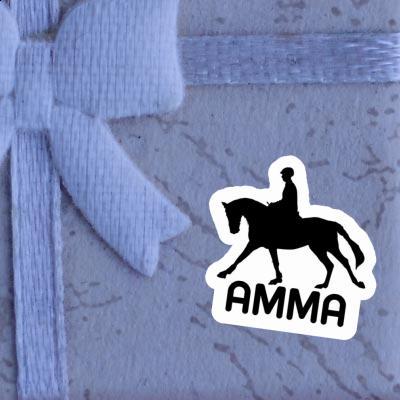 Sticker Amma Horse Rider Laptop Image